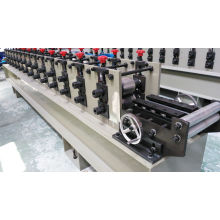 Machine de formage de rouleaux de rail de guidage de porte d&#39;obturation entièrement automatique certifiée ISO 3 Inc